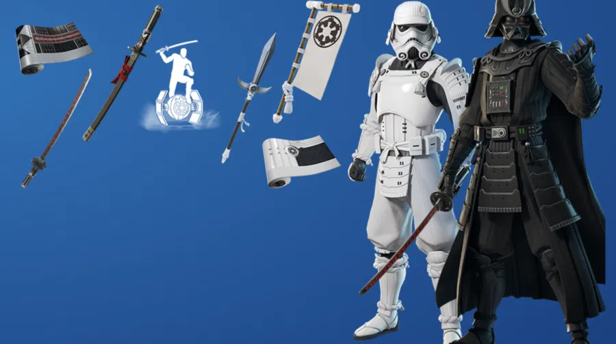 Surpresa de Natal: Fortnite recebe skins samurai de Star Wars