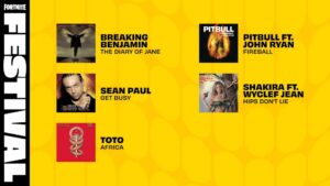Hips Don’t Lie: hit da Shakira chega ao Fortnite Festival