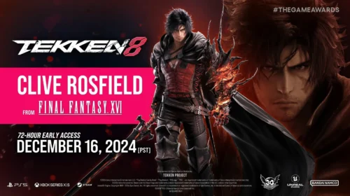 Herói de Final Fantasy XVI vai para Tekken 8 em parceria QUENTE!