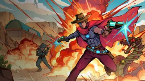 The Legend of Cyber ​​Cowboy: Velho Oeste e futurismo se chocam em novo jogo de tiro