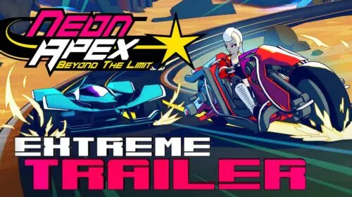 Neon Apex: Beyond the Limit mistura animes e corrida arcade; chega em 2025