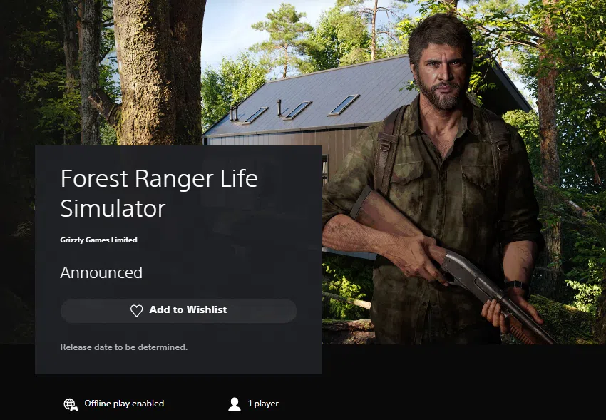 The Last of Us Forest Ranger Life Simulator