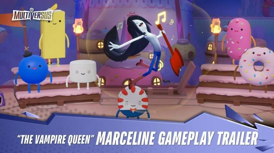 Marceline, de Hora da Aventura, chega a MultiVersus