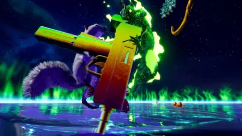 Atualização de Squirrel with a Gun adiciona boss fight épica e visuais alternativos