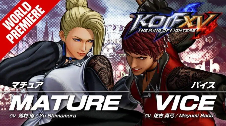 The King of Fighters XV: Mature e Vice chegam em 12 de dezembro, junto da Ultimate Edition