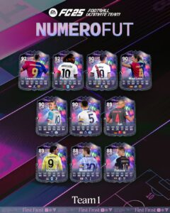 NumeroFUT é nova ação do Ultimate Team em EA Sports FC 25