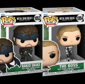 Funko Pops de Metal Gear Solid Delta: Snake Eater saem nesta semana