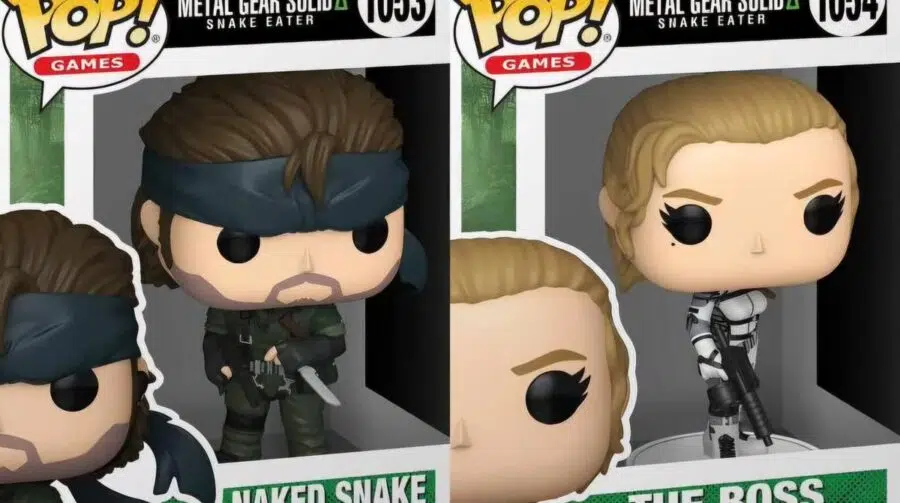 Funko Pops de Metal Gear Solid Delta: Snake Eater saem nesta semana