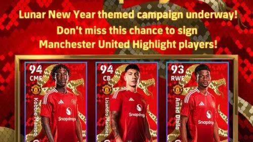 eFootball recebe packs especiais do Manchester United