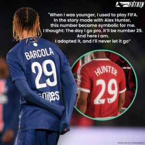 Craque do PSG usa camisa 29 por causa de Alex Hunter, do FIFA