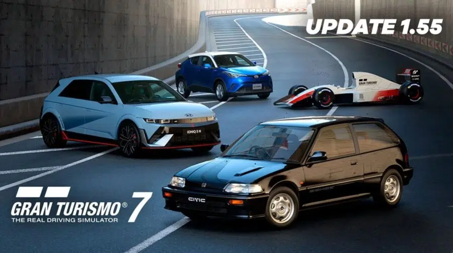 Atualização gratuita de Gran Turismo 7 chega amanhã (30) com quatro novos carros