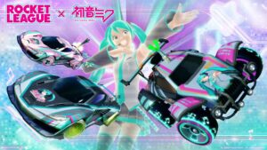 Crossover em Rocket League oferece itens de Hatsune Miku por tempo limitado