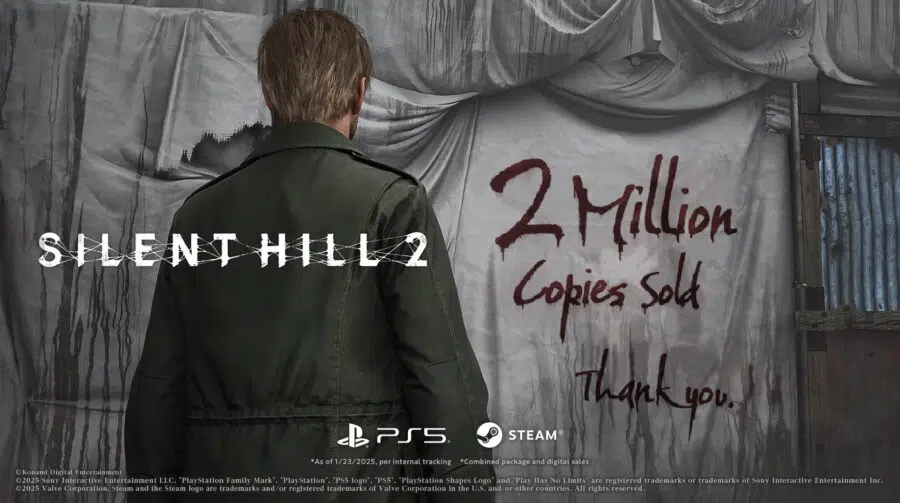 Silent Hill 2 Remake passa das 2 milhões de cópias vendidas