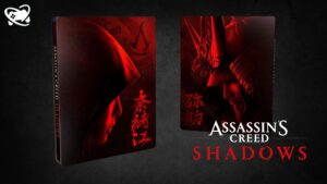 Lindo steelbook de Assassin’s Creed Shadows entra em pré-venda na Amazon