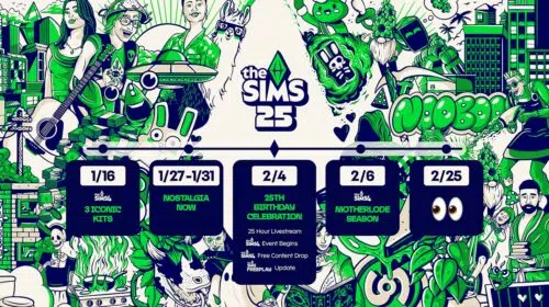 The Sims celebra 25 anos com eventos e itens especiais