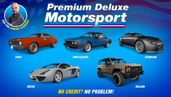 GTA Online carros na Premium Deluxe