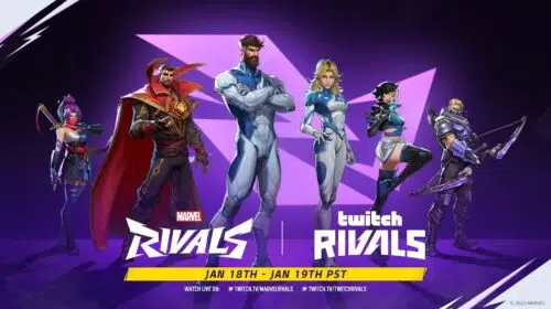 Marvel Rivals anuncia torneio da Twitch com prêmio de US$ 200 mil