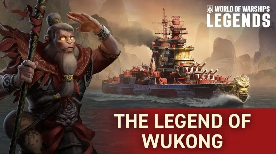 Sun Wukong traz Ano Novo Lunar ao World of Warships: Legends