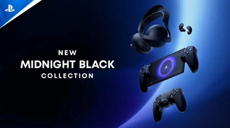 Sony revela PlayStation Portal, headsets e DualSense Edge na cor Midnight Black