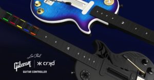 Gibson e CRKD anunciam nova linha de controles inspirada na guitarra Les Paul