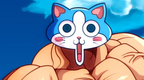 Que gatinho bombado! KinnikuNeko: Super Muscle Cat será lançado em março