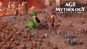 Veja o trailer da versão de PS5 de Age of Mythology: Retold