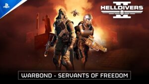 Servos da Liberdade, novo bônus de Helldivers 2, chega nesta quinta (06)