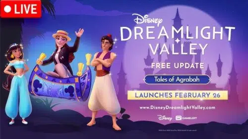 Noites da Arábia! Aladdin chega a Disney Dreamlight Valley