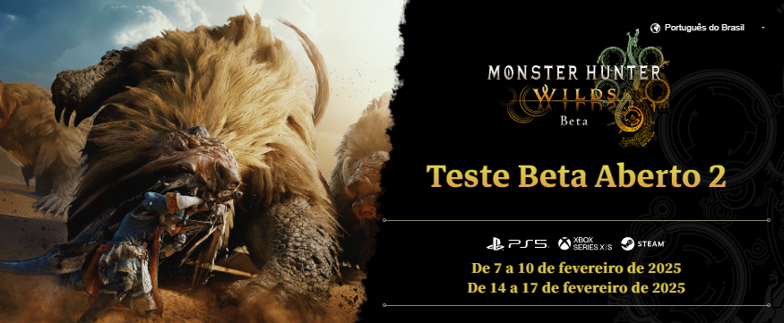Dividido em duas fases, Monster Hunter Wilds terá segundo beta aberto 1 Monster Hunter Wilds