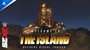 A Ilha: WWE 2K25 terá modo online semelhante à cidade de NBA 2K