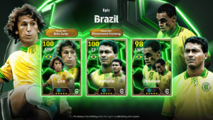 Zico, Romário e Denilson: Joga Bonito chega a eFootball
