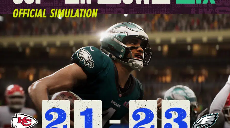 Madden NFL 25 prevê vitória dos Eagles no Super Bowl