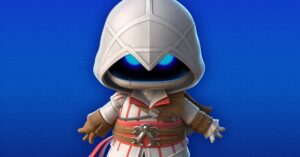 Última fase gratuita de Astro Bot traz Ezio Auditore como convidado VIP