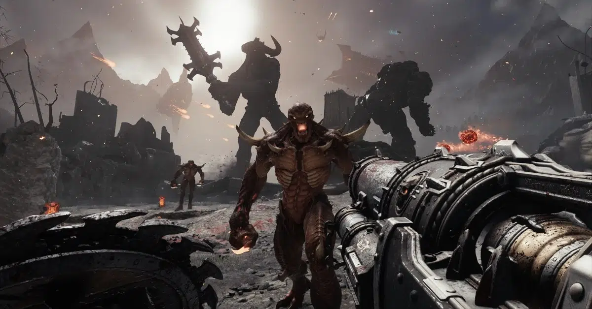 Prévias de DOOM: The Dark Ages detalham mecânicas de gameplay e mapas 1 DOOM: The Dark Ages