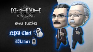 Death Note Killer Within recebe atualização gratuita com Watari e NPA Chief