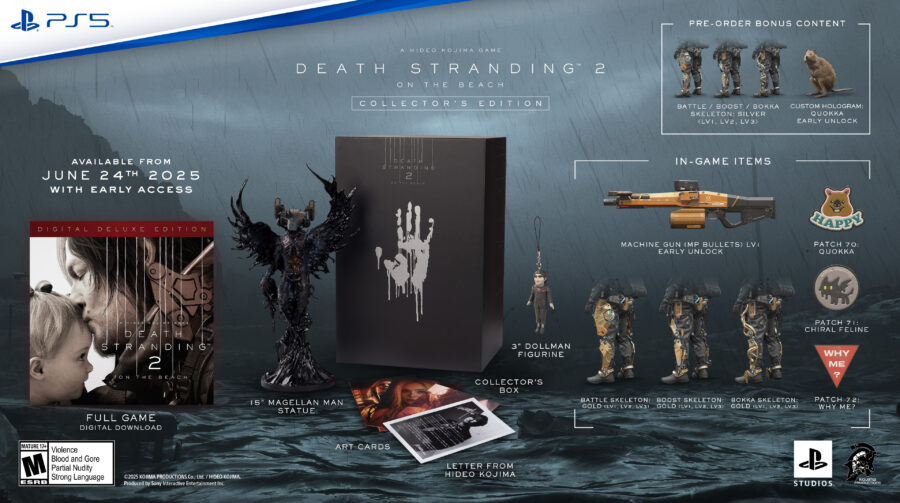 Death Stranding 2: On The Beach terá edição com estatueta INSANA!