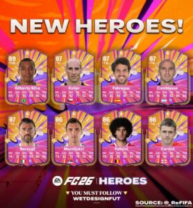 Com Gilberto Silva, EA Sports FC deve ganhar novos heróis