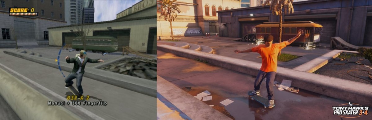 Mudou muito? Compare Tony Hawk's Pro Skater 3+4 com os jogos originais 7 Tony Hawk's Pro Skater 3+4