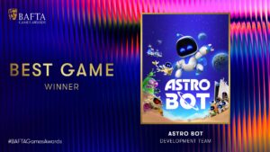 Astro Bot leva “Jogo do Ano” do BAFTA Games Awards; veja os vencedores