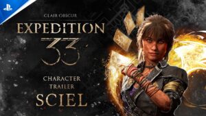 Guerreira extrovertida, Sciel é destaque em novo trailer Clair Obscur: Expedition 33