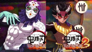 Vilões do arco da Vila dos Ferreiros, Gyokko e Hantengu estarão em Demon Slayer: The Hinokami Chronicles 2