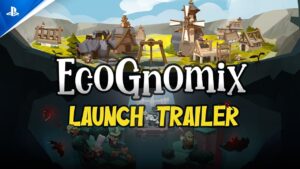 Vire o rei dos gnomos! EcoGnomix chegou aos consoles PlayStation