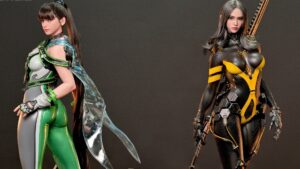 Eve e Tachy de Stellar Blade têm mais detalhes de suas belas estatuetas; veja!