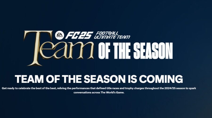 Guarde seus packs! TOTS de EA Sports FC 25 começa no dia 25
