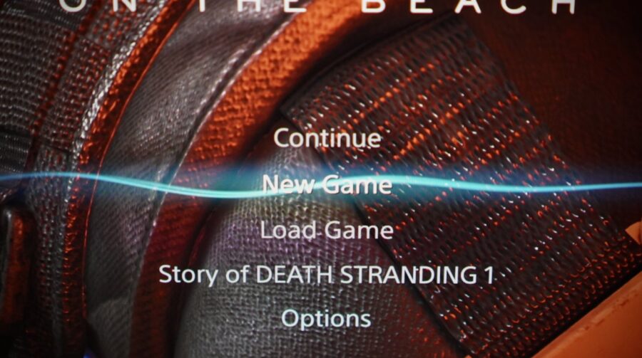 (Outro) Menu de Death Stranding 2 aparece em post de Kojima
