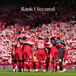 EA FC brinca com título do Liverpool: “Rank 1 Garantido”