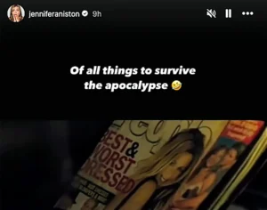 Jennifer Aniston brinca com “aparição” em The Last of Us