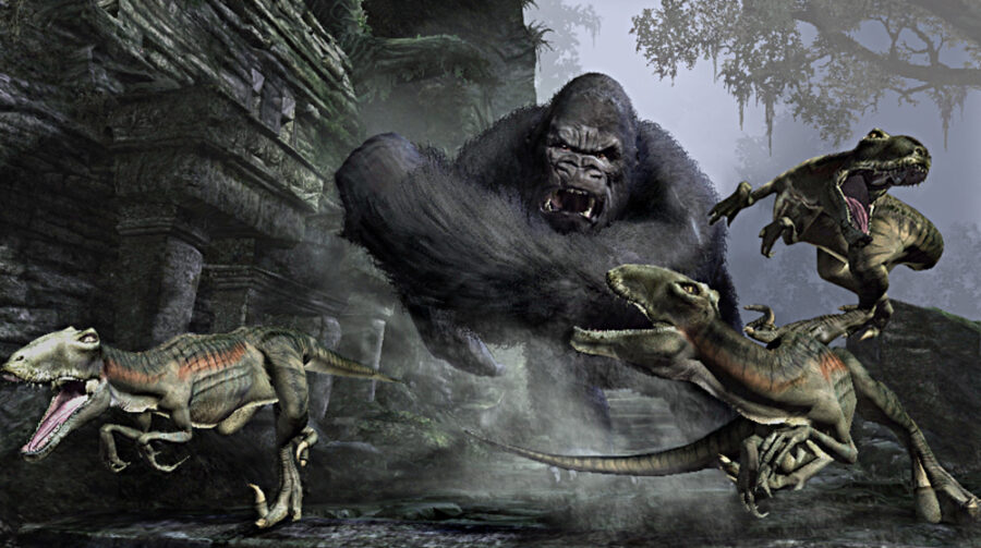 Um gorila x 100 humanos? Lembre jogos de gorilas no PlayStation