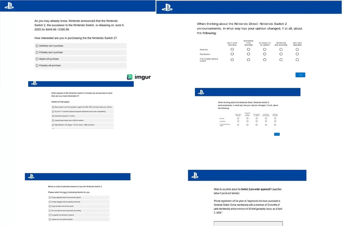 Sony quer saber: você está interessado em comprar o Nintendo Switch 2? 1 Nintendo Switch 2