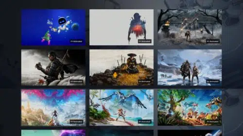 Wallpapers animados estão disponíveis para o Hub de Boas-Vindas do PS5